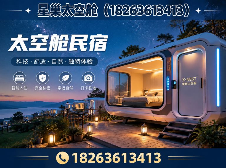 潍坊太空舱营地展示图